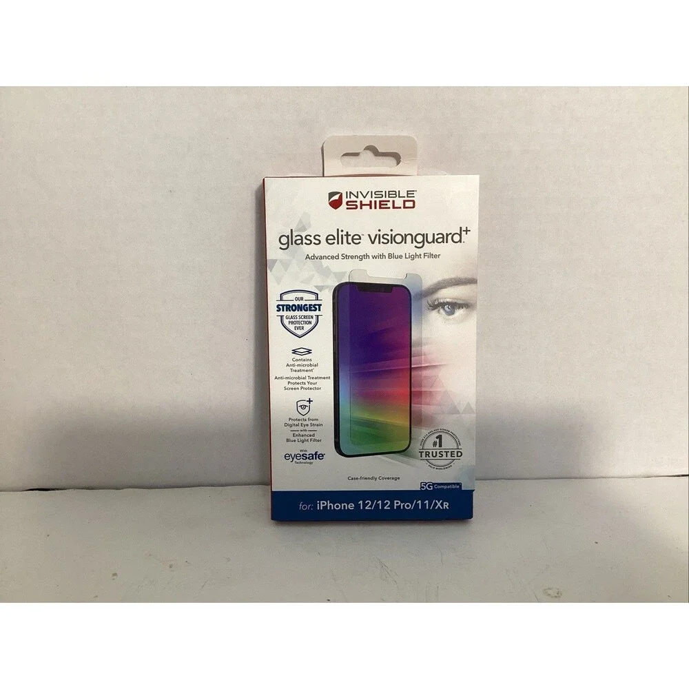 invisible shield glass elite visionguard iPhone 12/12 pro 11/XR